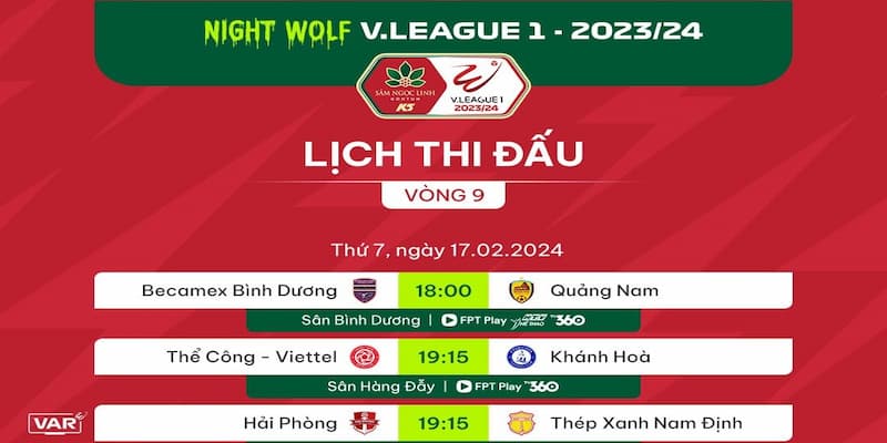 Sự quan trọng của việc theo dõi lịch thi đấu